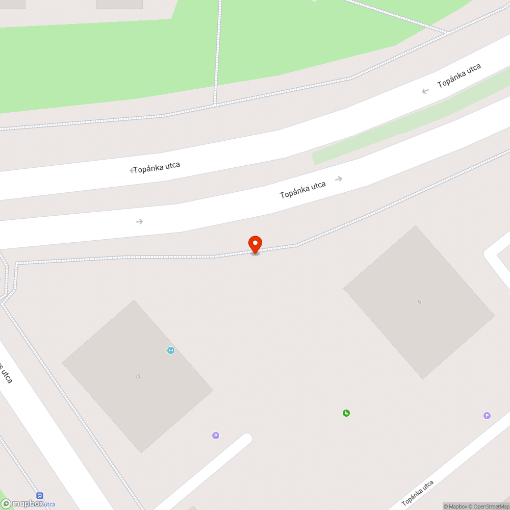 Firkás, meghajlított tábla bejelentés helye