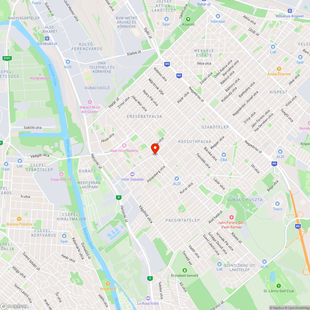 Nem működő világítás - Szent Imre herceg utca bejelentés helye