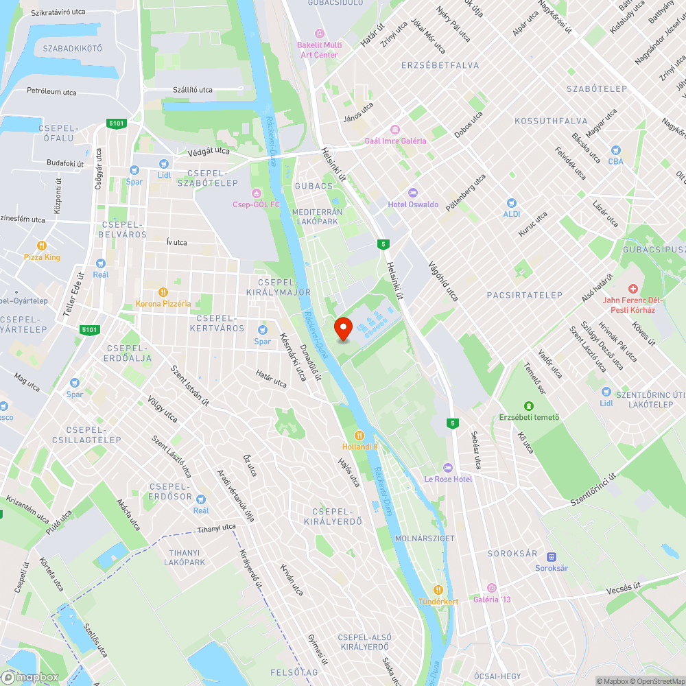 Illegális szemétlerakó bejelentés helye