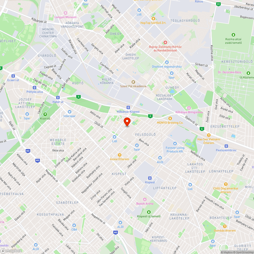 Utasváró üveglapjai - Sós utca bejelentés helye