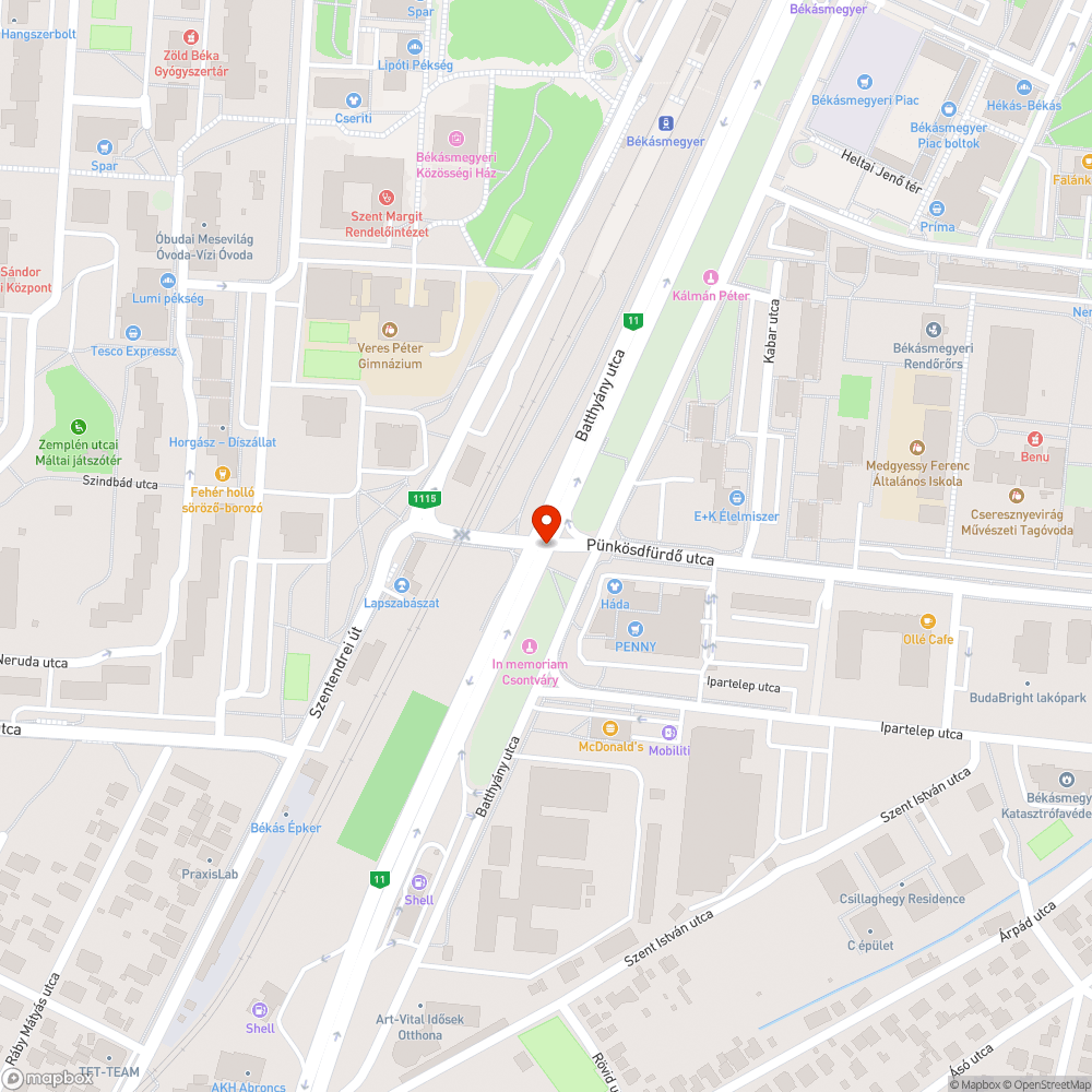 Araszoló HÉV szerelvények bejelentés helye