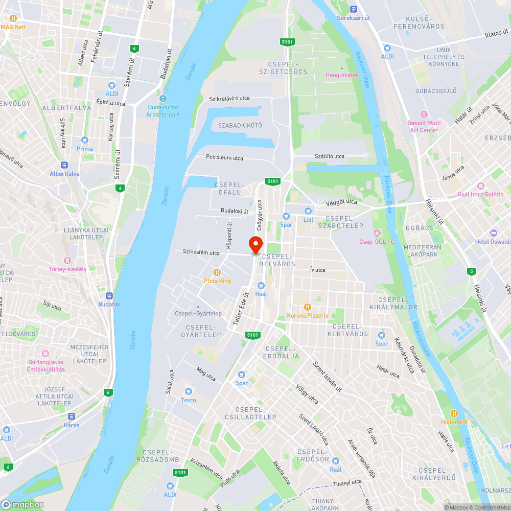 Cunami bejelentés helye