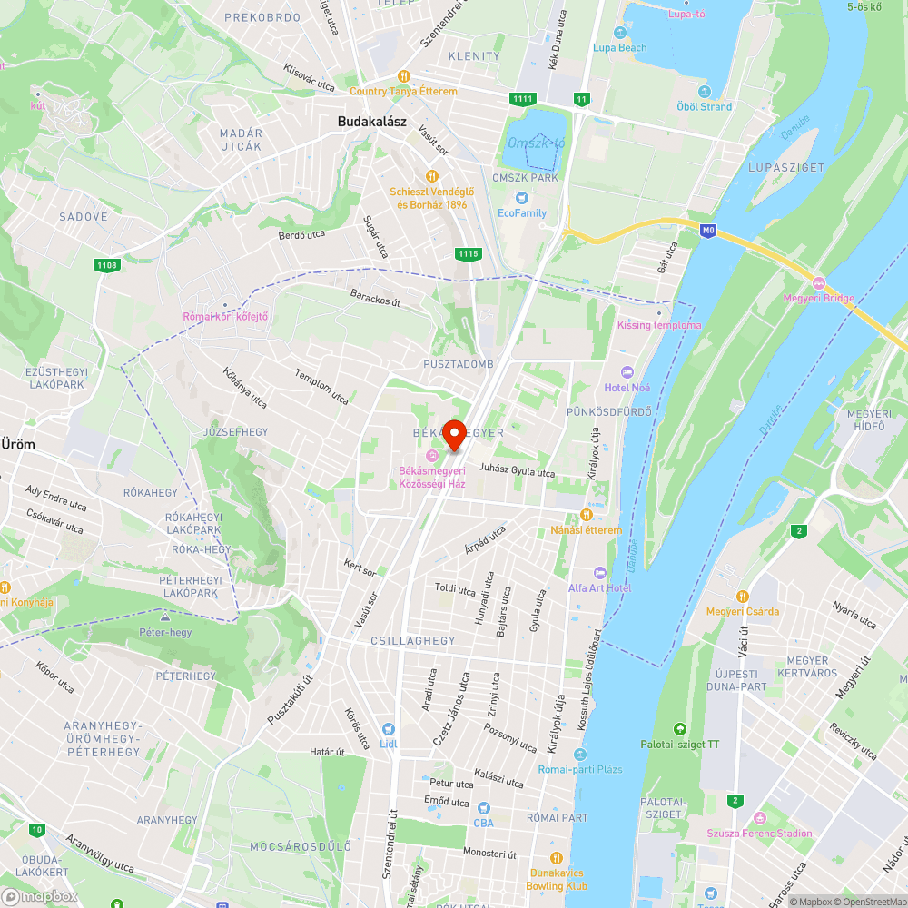 Hiányzó menetrend bejelentés helye