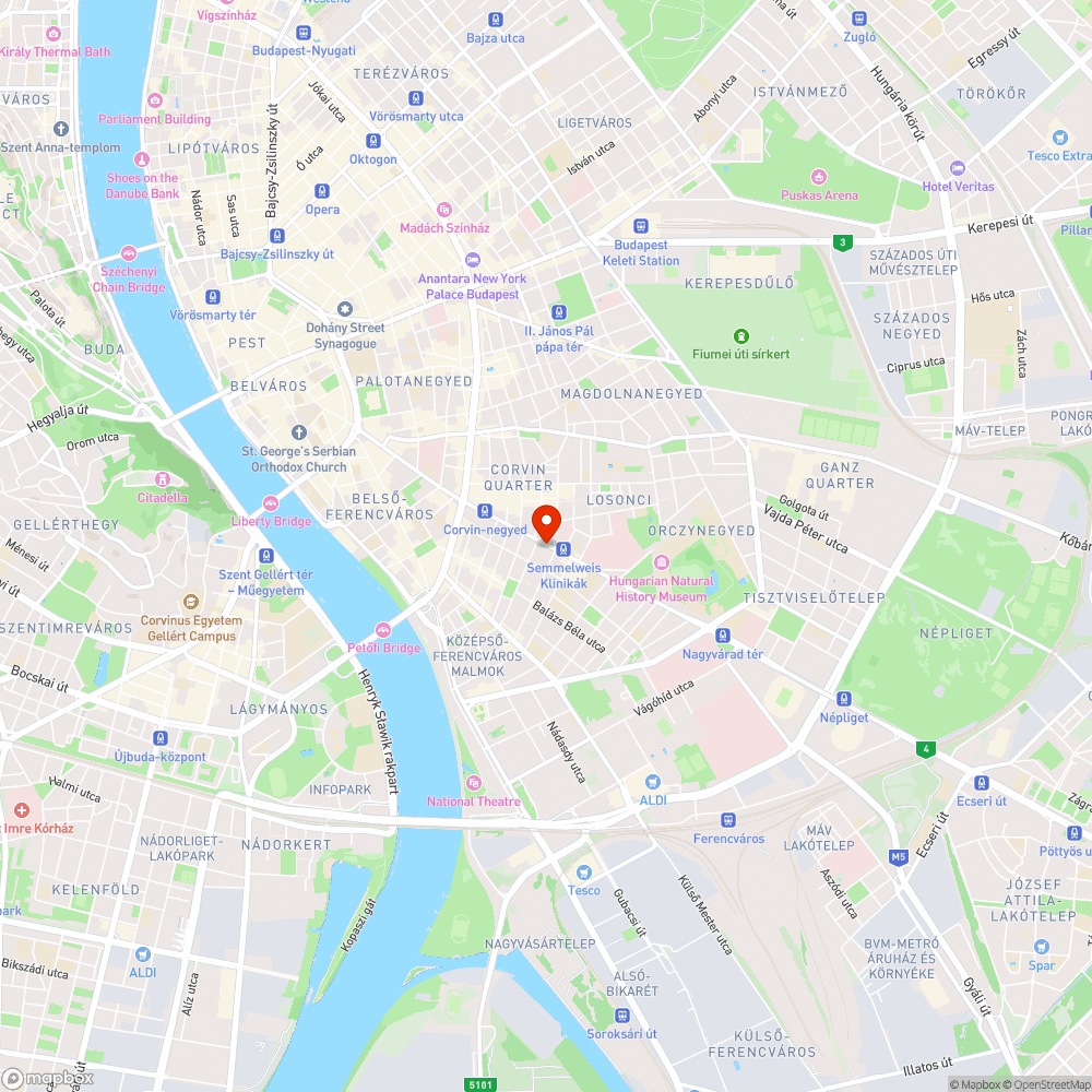 Kerekek nélküli parkolás bejelentés helye