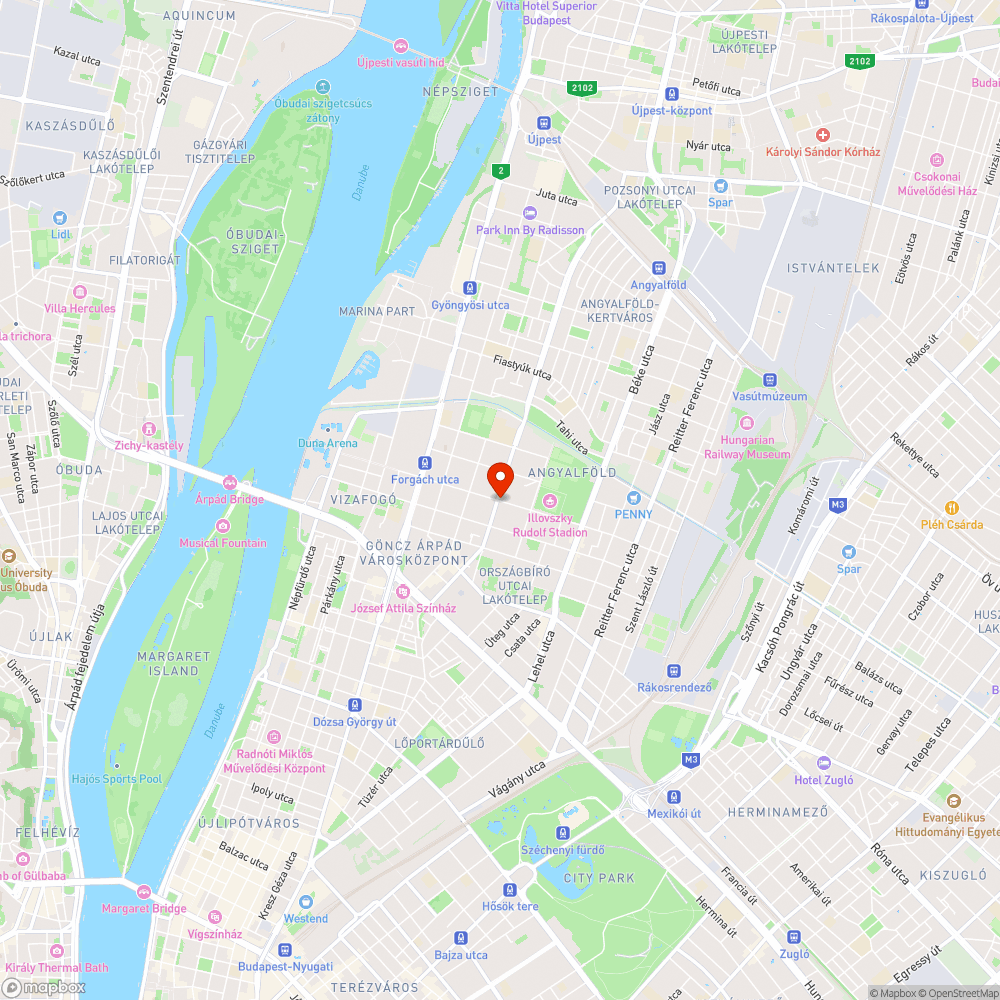 Rosszul beállított kerékpáros lámpa bejelentés helye