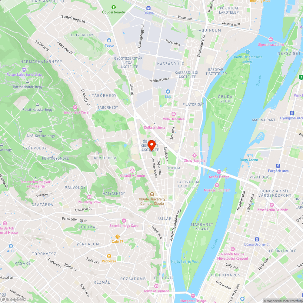 Kátyú a kanyarban bejelentés helye