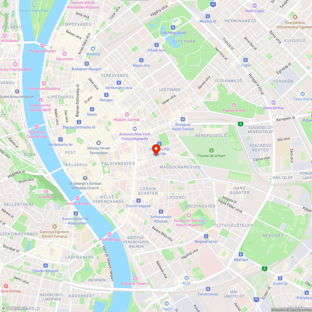 Szép kátyú az út közepén (~50*100 cm) bejelentés helye