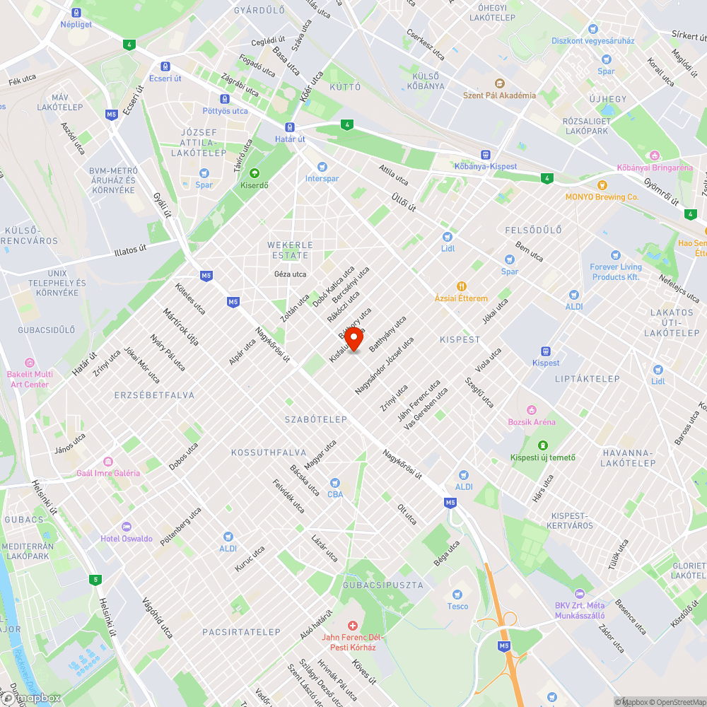 Kiálló vasdarab a villanyoszlopból bejelentés helye