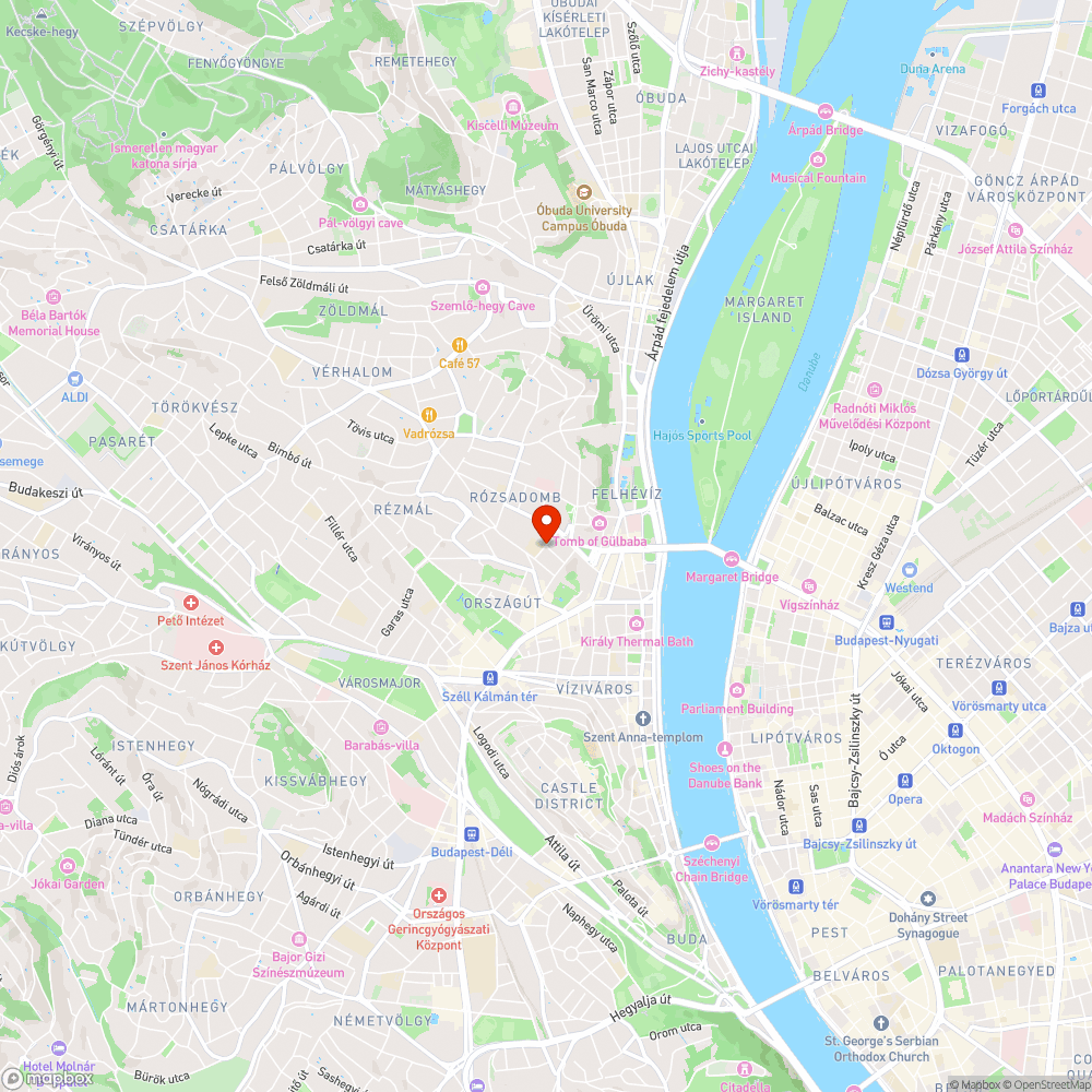 Omladozó járda a Zivatar utcában bejelentés helye