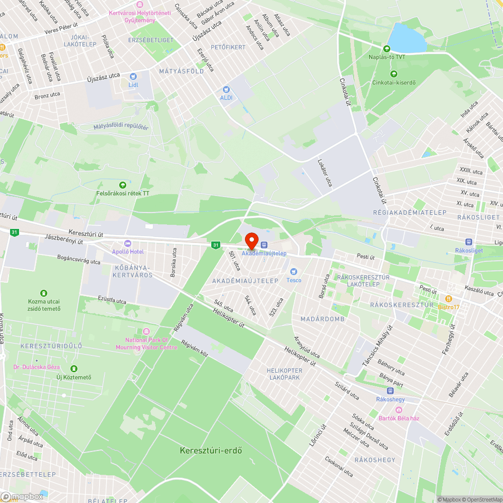 Levelektől járhatatlan járda bejelentés helye