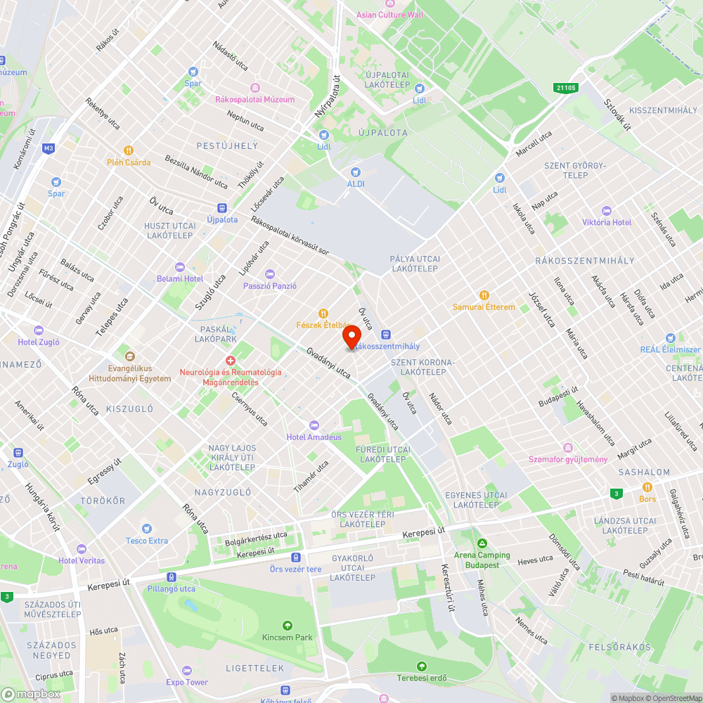 Kátyú a Bonyhádi úton bejelentés helye