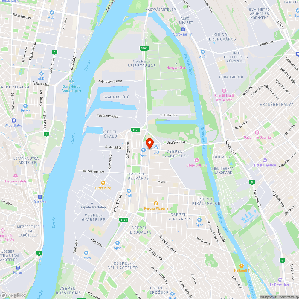 Elhajlott, rozsdásodó korlátok bejelentés helye