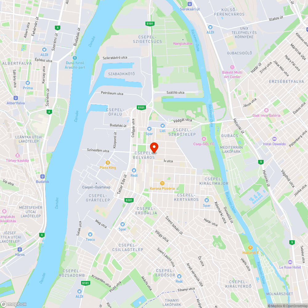 Fényterelő - Táncsics Mihály utca-Károli Gáspár utca bejelentés helye