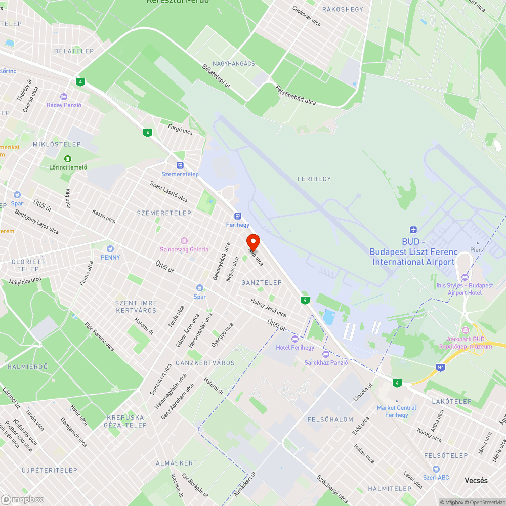 Nap utca, de nem túl fényes a helyzet bejelentés helye