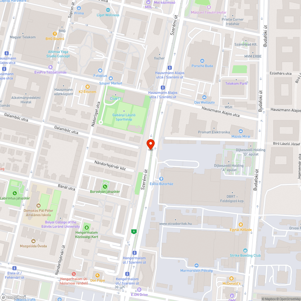 Megsűlyedt csatornafedelek bejelentés helye