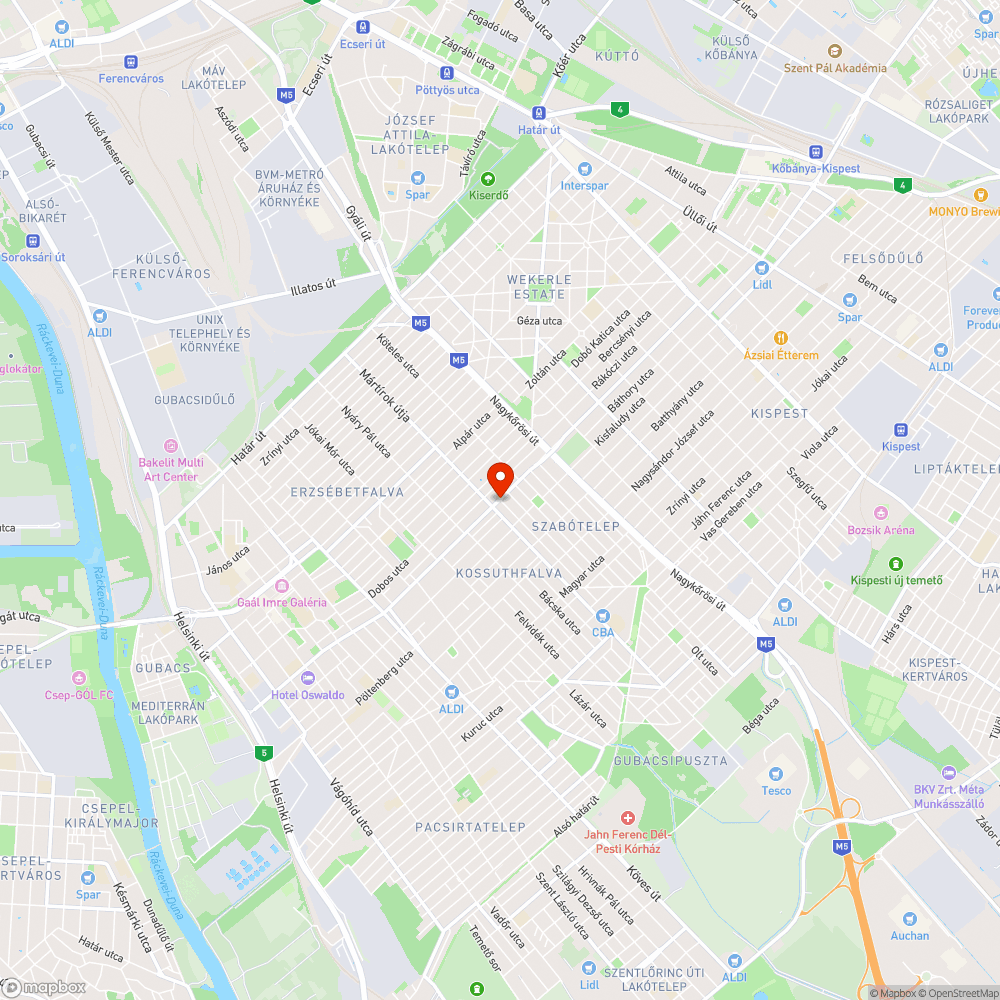 Utcanévtáblák hiánya Pesterzsébeten bejelentés helye