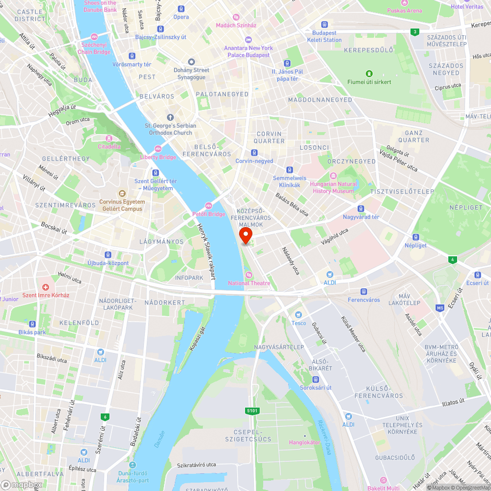 IX. kerület, parkolótársaság óraelcsúszás bejelentés helye