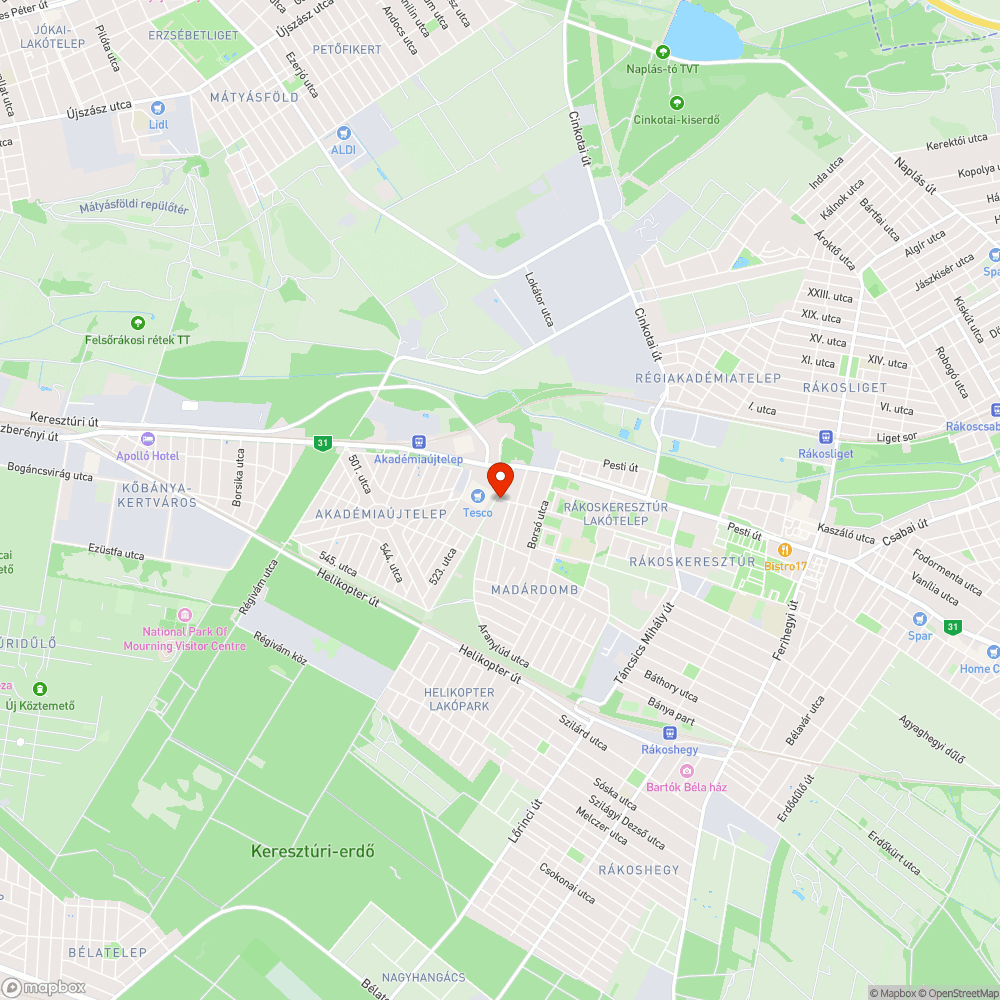 Megint szemét... bejelentés helye