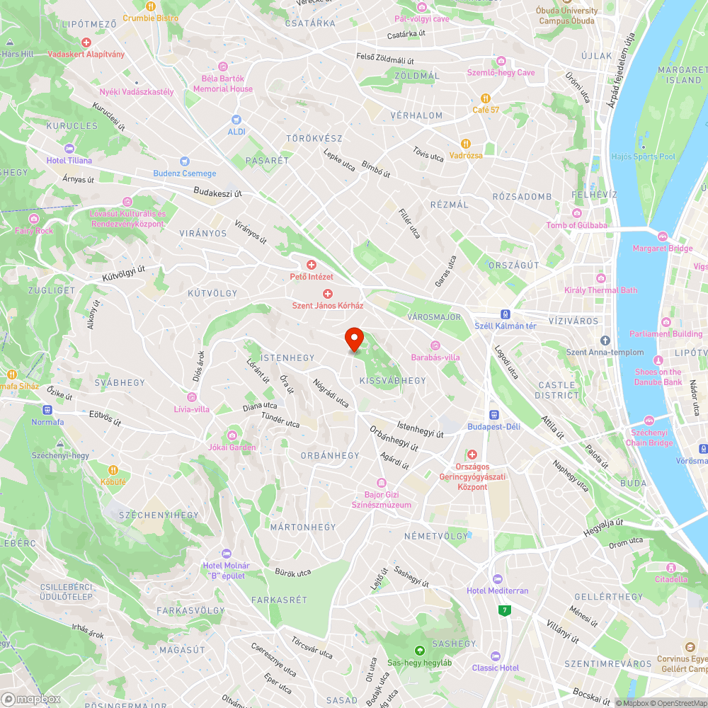 Pethényi úti játszótér mászófalak kapaszkodói bejelentés helye