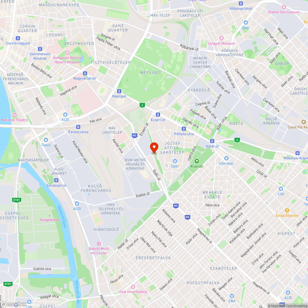 Villamossín hiba bejelentés helye