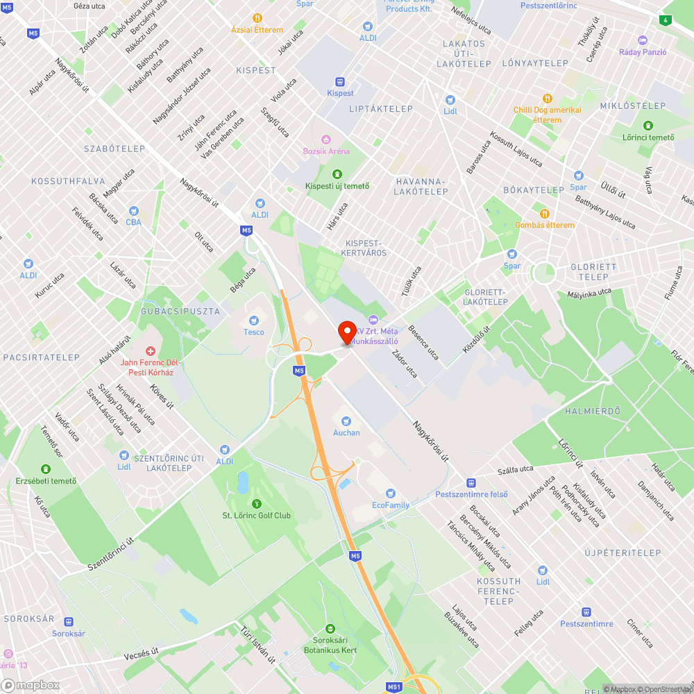 Szemét a felüljáró körül bejelentés helye