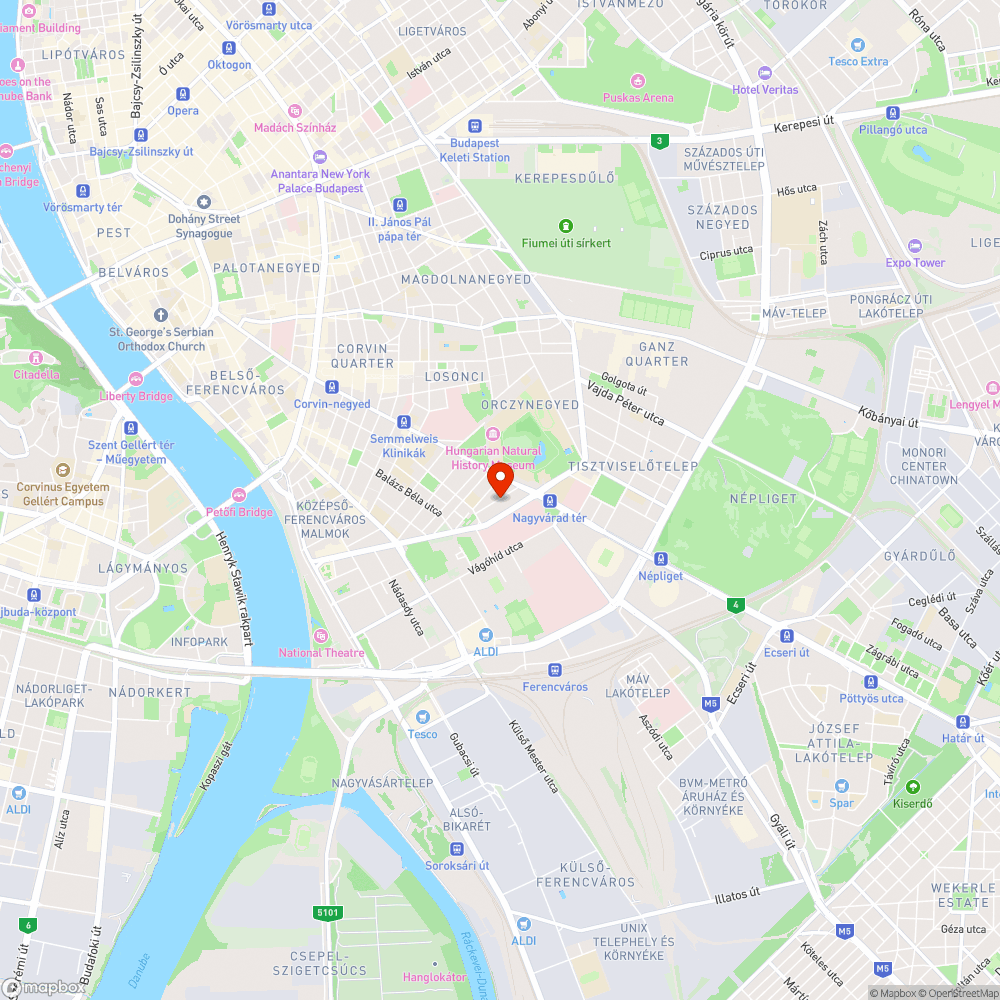 Mihálkovics utcai, havonta újratermelődő szeméttelep. bejelentés helye