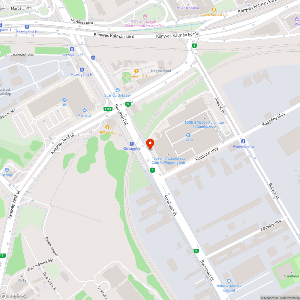 Eltűnt szemetes bejelentés helye