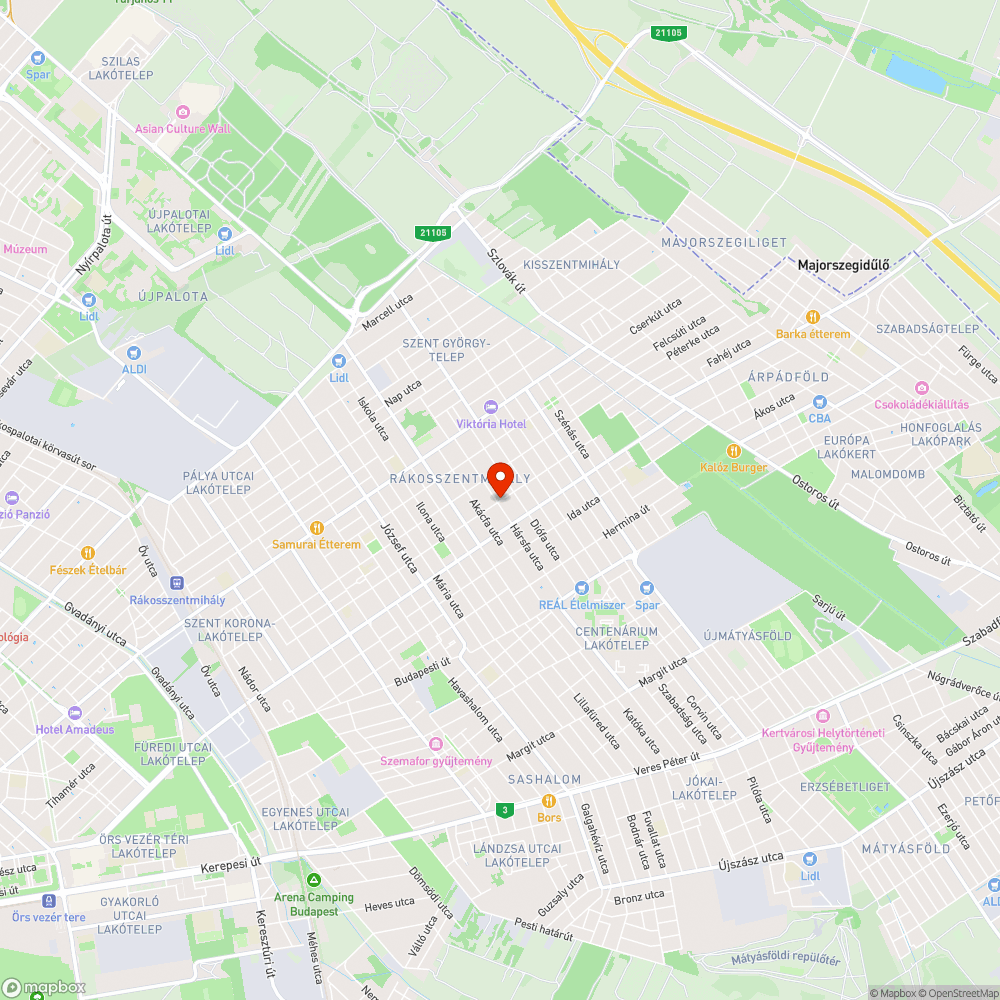 közvilágitás bejelentés helye