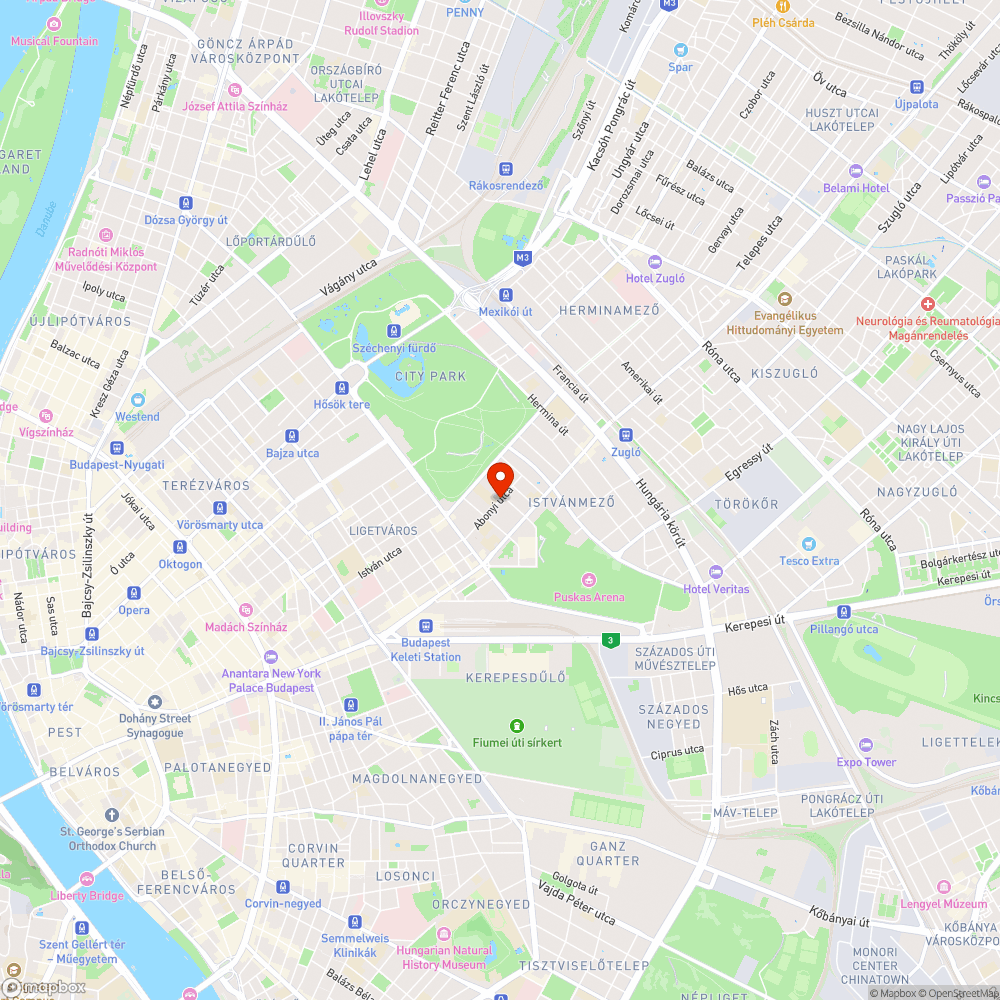 Abonyi utca -kutya higeniai szemetesek hianya bejelentés helye