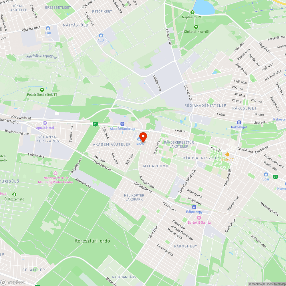 Nincsenek csodák... bejelentés helye