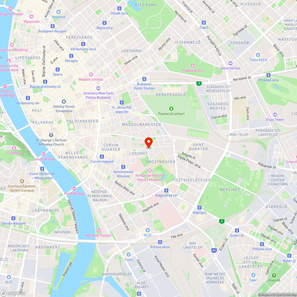 Járdára boruló palánk bejelentés helye