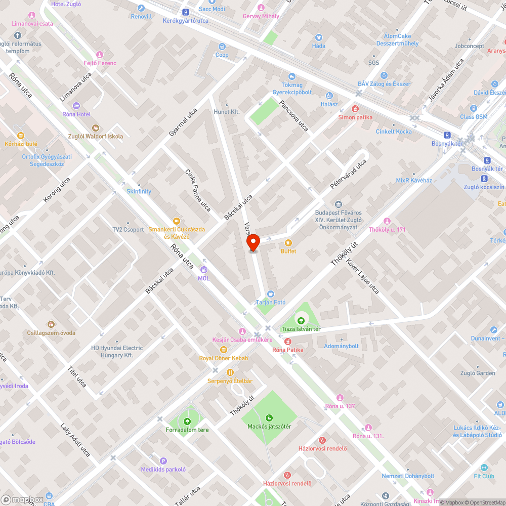 Foglalja a parkolóhelyet bejelentés helye