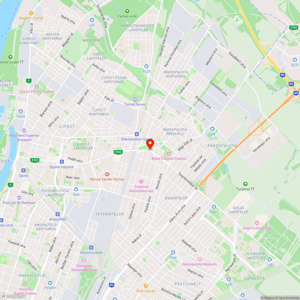 Hiányzó napellenzők bejelentés helye