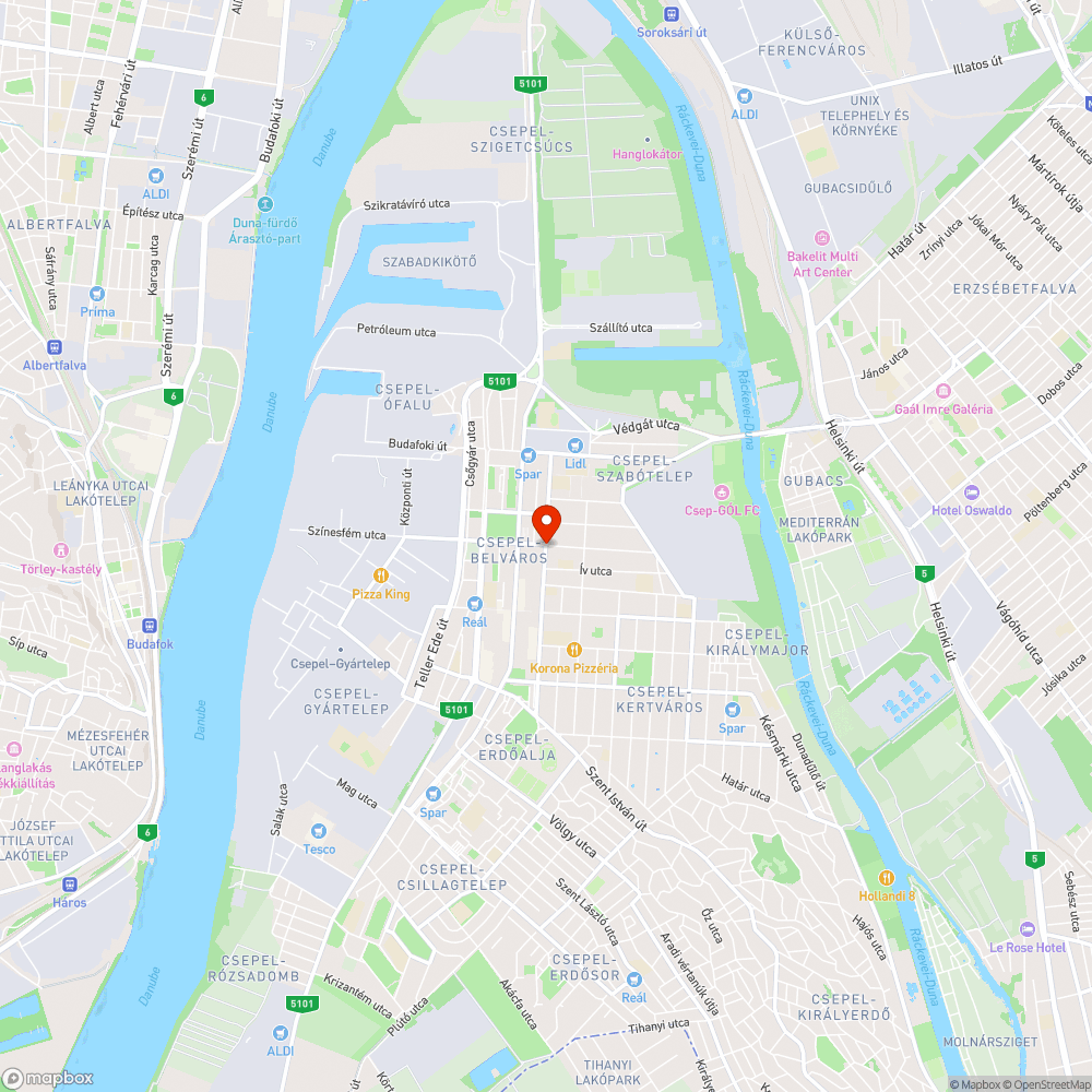 Fényterelő - Táncsics Mihály utca-Károli Gáspár utca II. bejelentés helye