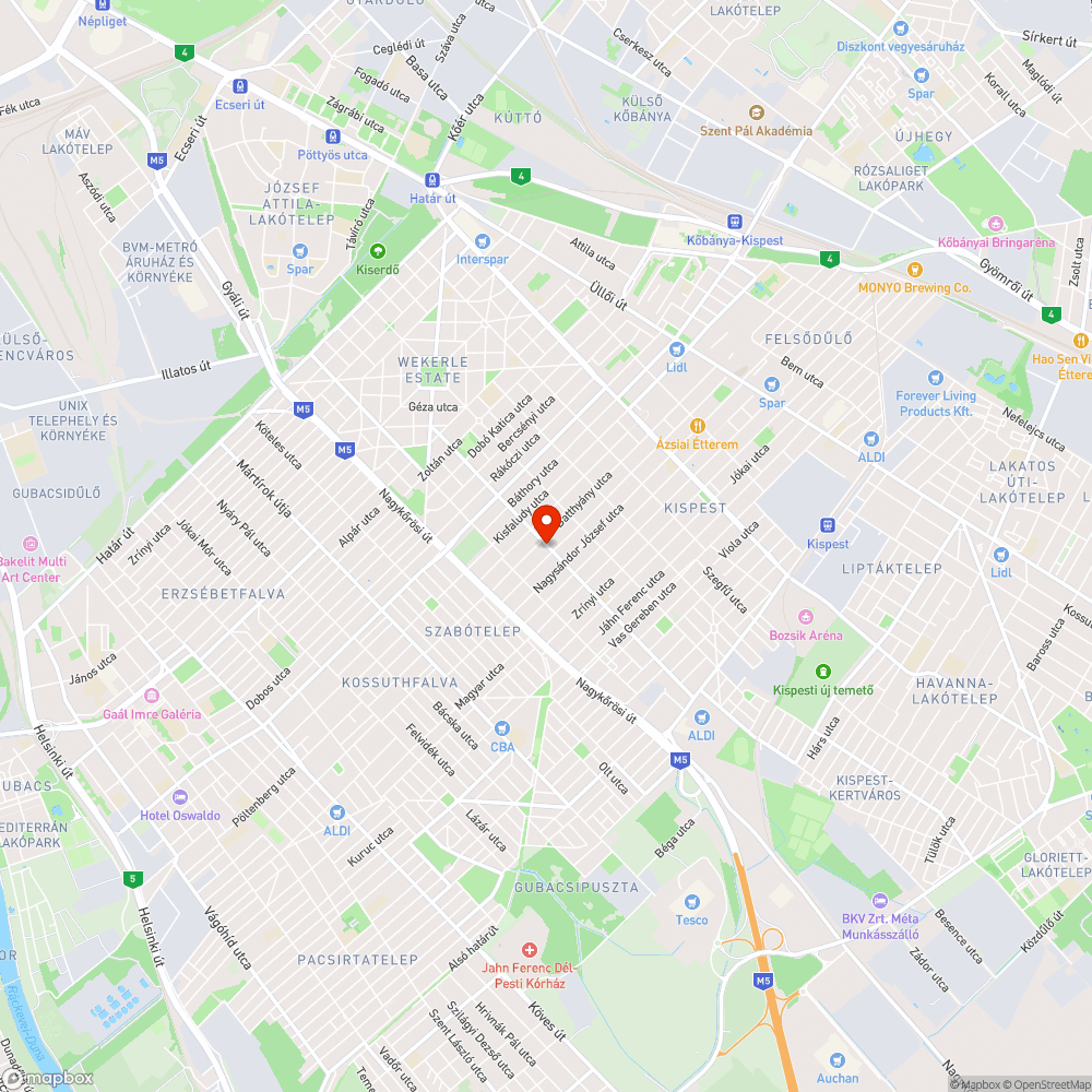 Járdán parkoló autók bejelentés helye