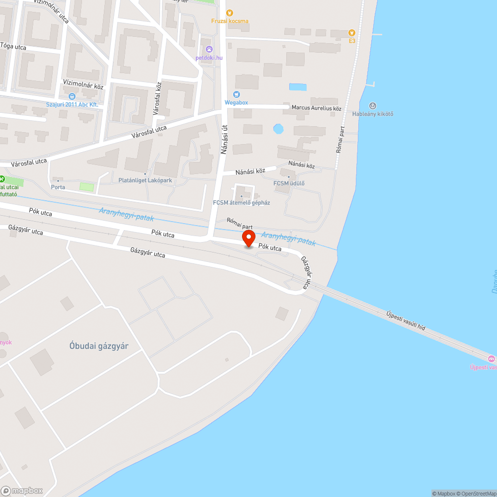 Félbehagyott kerékpáros rámpa bejelentés helye