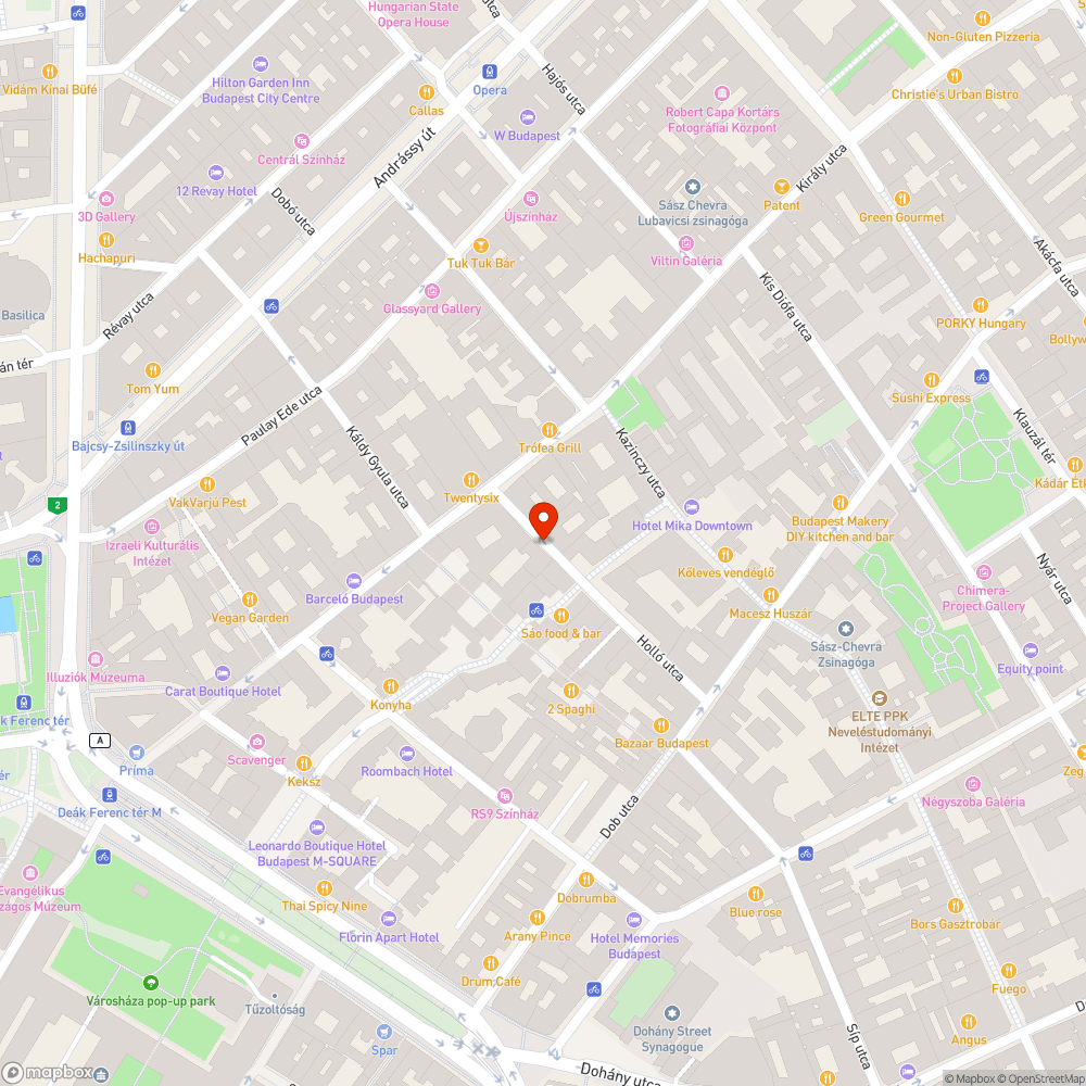 Roncs autó bejelentés helye