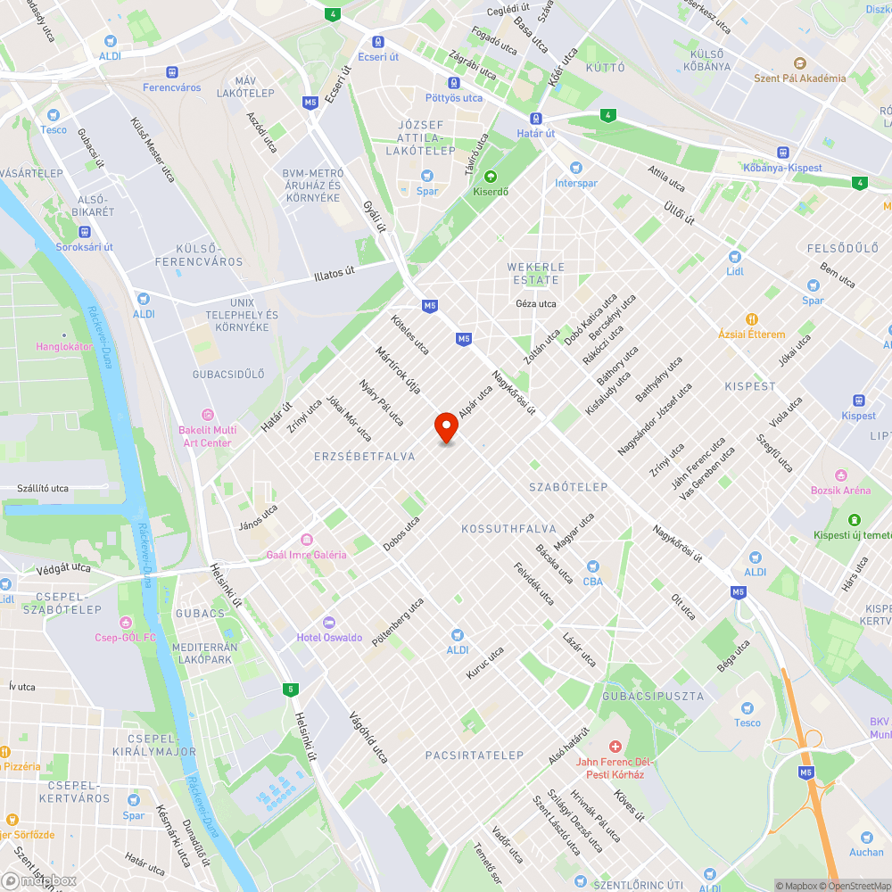 Járda hiba bejelentés helye