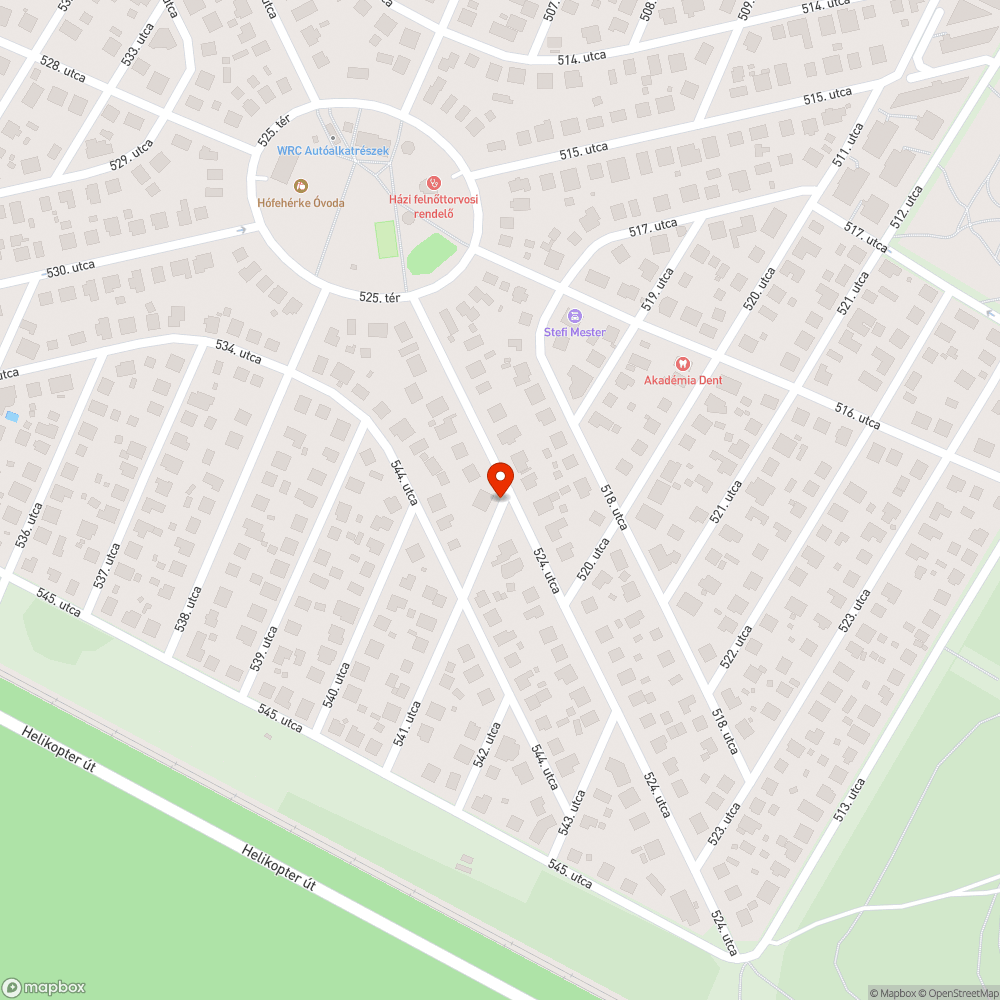 Zöldhulladék bejelentés helye