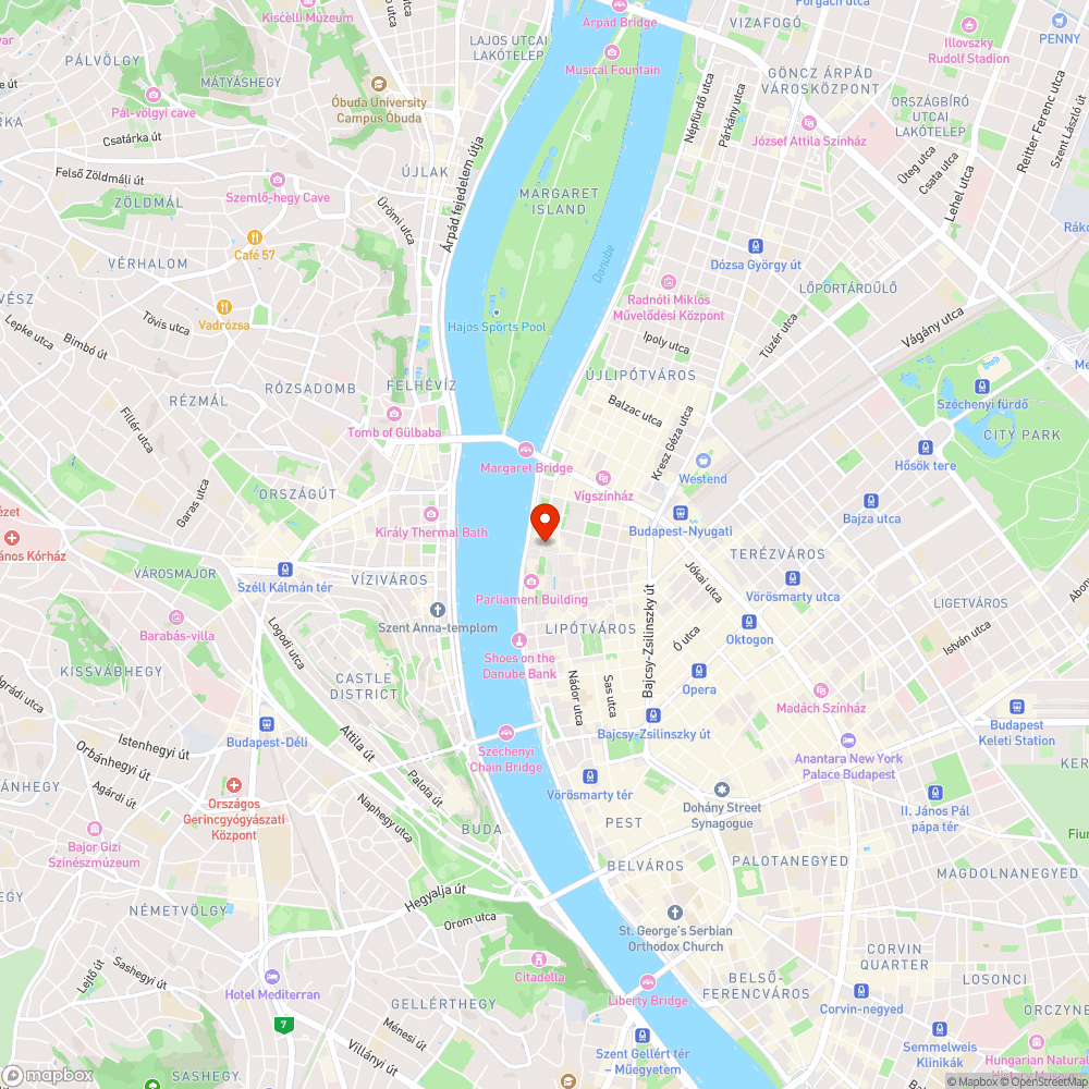 Látássérülteket segítő járdaelemek a Kossuth téren bejelentés helye