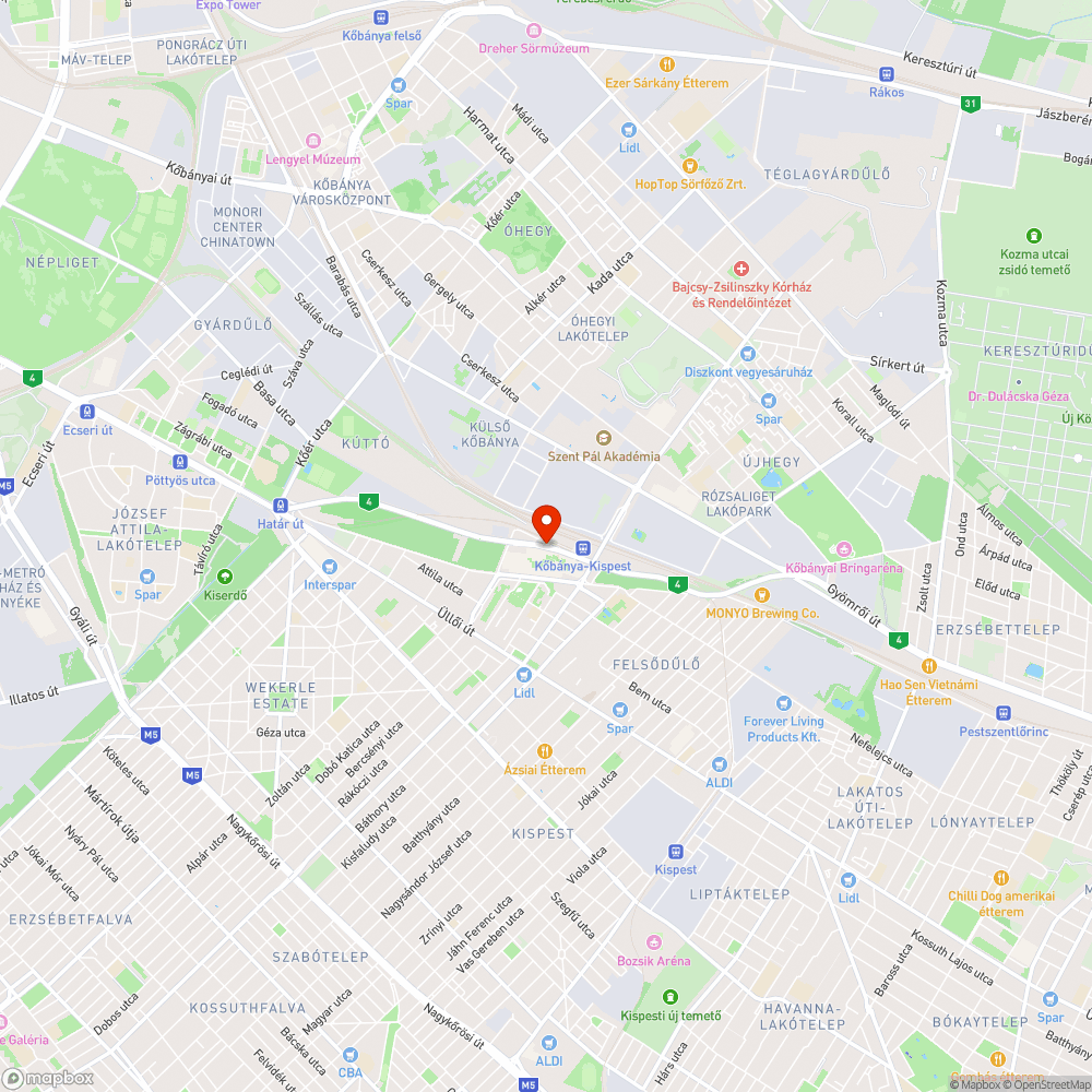 Ürítetlen szemetes bejelentés helye