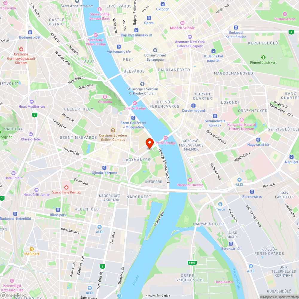 Bezúzott BKK-automata bejelentés helye