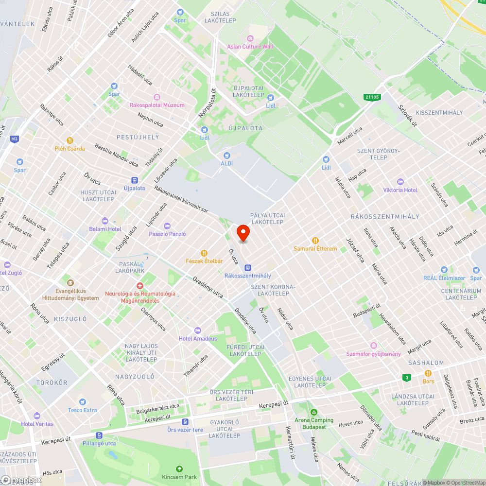 szemetkupac bejelentés helye