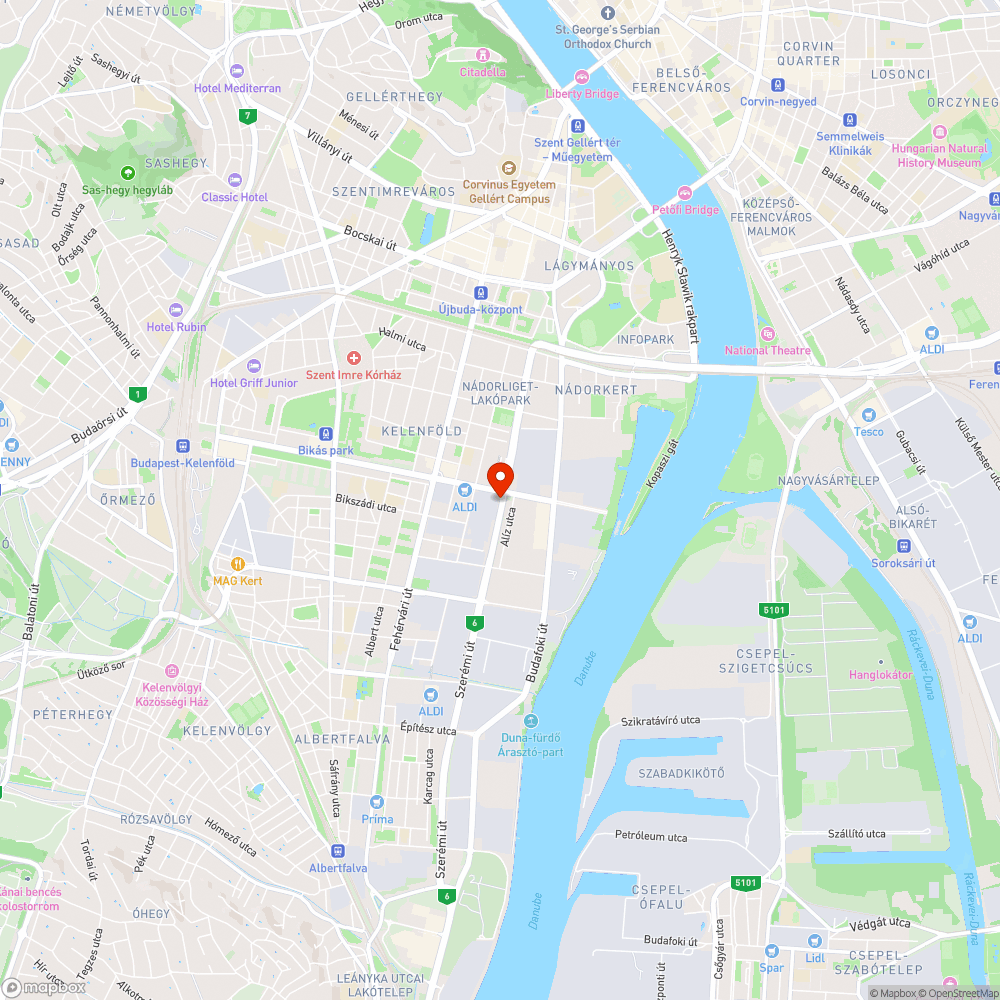 Elhanyagolt közterület bejelentés helye