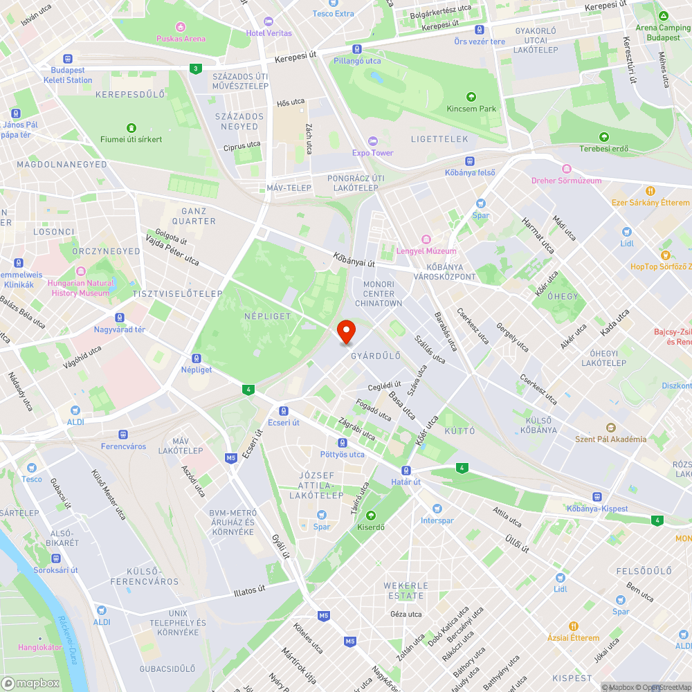 Építési törmelék, és hiányzó csatornafedél bejelentés helye