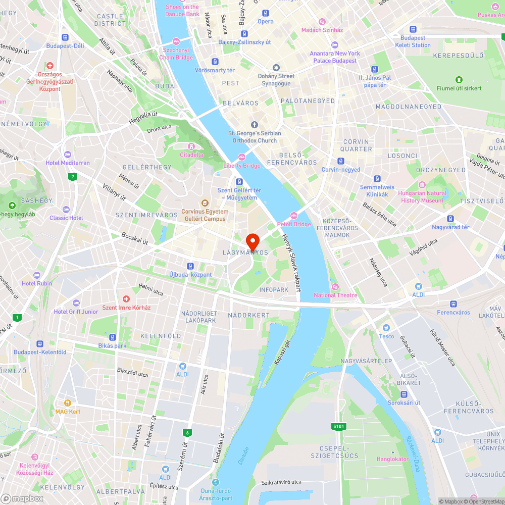 Konténer a kerékpársávon bejelentés helye