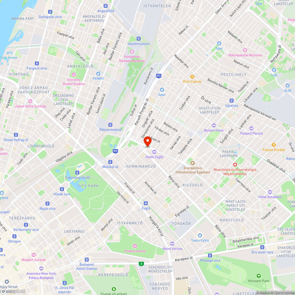 Futár tábla hangos tájékoztatása bejelentés helye