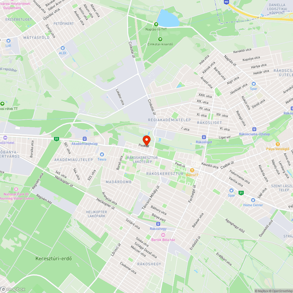 Van egy kicsi festett házikó... bejelentés helye