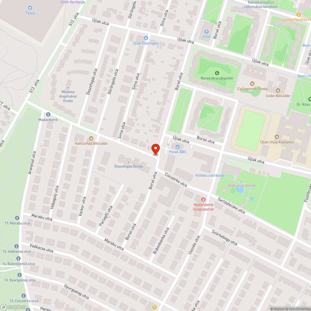 Az elhajított tábla esete... bejelentés helye