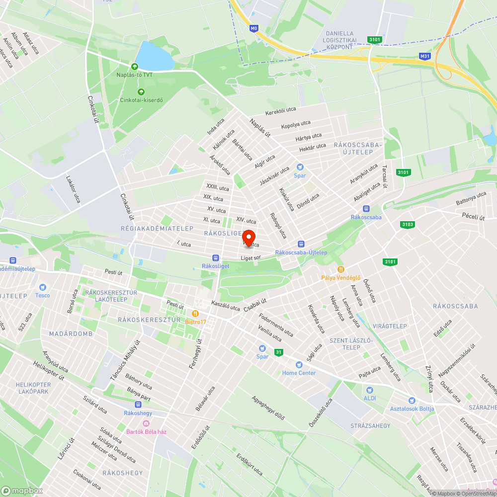 Járhatatlan járda bejelentés helye